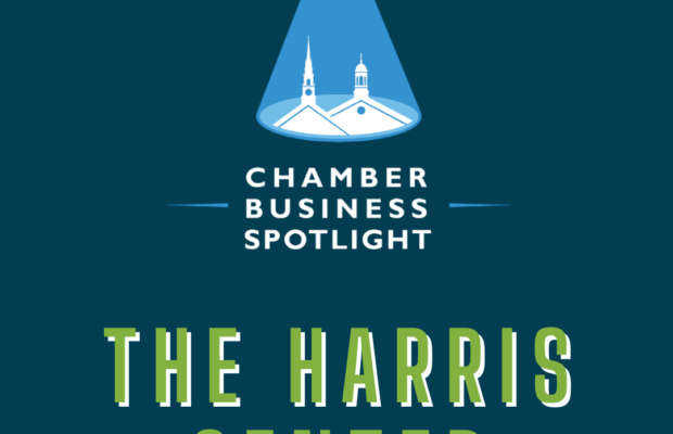 CHAMBER BUSINESS SPOTLIGHT. HARRIS CENTER. WKBK.
